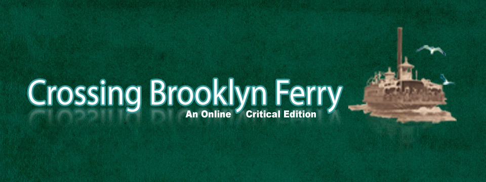 crossing brooklyn ferry literary analysis